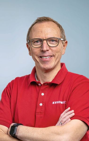 Vorstand Christoph Neudörffer, Urenkel des Gründers (Bild: Steinel)