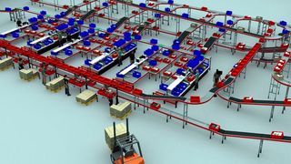 TVH hat sich für eine TGW Stingray Shuttle- und Ware-zu-Person-Lösung mit einem Auftragswert von 8,7 Mio. Dollar entschieden. (TGW)