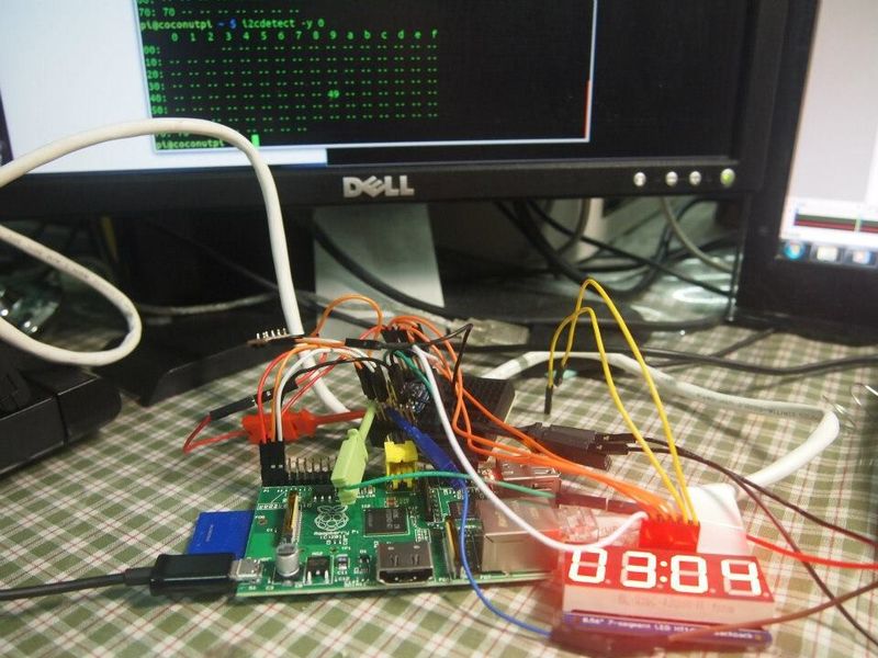Coconut Pi: Geschafft - I2C läuft auf dem Coconut Pi (CoconutPi-Entwickler)