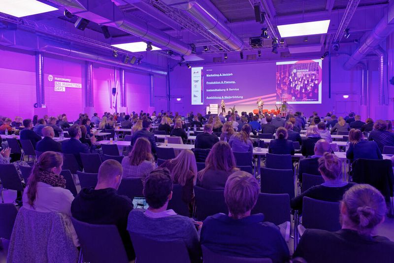 Impressionen der Marconomy B2B Marketing Days 2019 (Marconomy/Andreas Burkhardt)