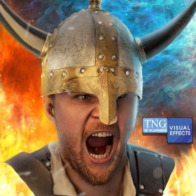 Die digitale Figur muss dem Schauspieler auf das Haar gleichen, damit die Übergänge fließend wirken. (TNG)