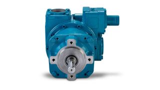 Available in a 3-inch model, the Magnes Series pumps feature a non-metallic, proprietary composite containment shell that provides the coupling strength of a thin wall metallic shell.  (Blackmer)