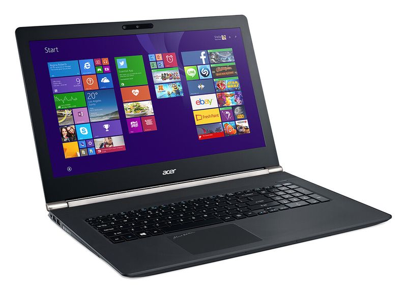 Acer stattet das 17,3-Zoll-Notebook Aspire V Nitro mit einer Intel-Realsense-Kamera aus. (Bild: Acer)