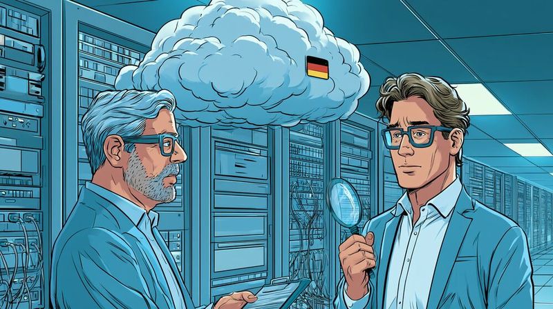Regulatorische Anforderungen wie DSGVO, NIS-2, DORA, der EU AI Act oder Standards wie ISO 42001 erhöhen den Bedarf an klaren Governance-Strukturen, dokumentierten Prozessen und vertrauenswürdiger Infrastruktur.(Bild:  Midjourney / KI-generiert)