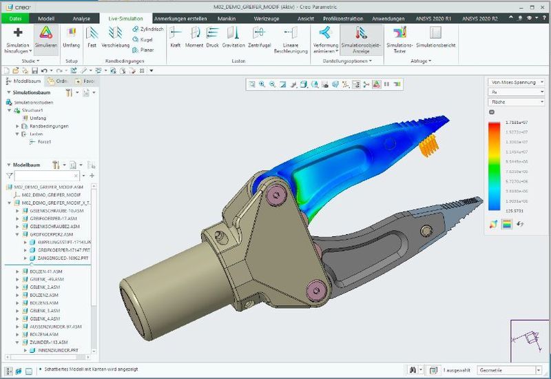 Ansys-Lösungen können Creo-Nutzer ab sofort auch über Cadfem beziehen.  (Cadfem)