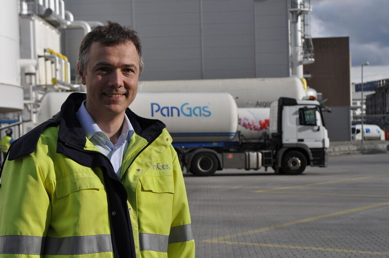 Wolfgang Eichner ist Leiter Supply Operations von PanGas in Muttenz. (Endress+Hauser)