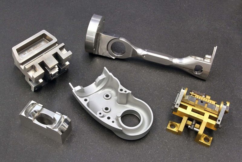 A selection of components machined by Duckworth & Kent on its DMU 50 5-axis machining centre. (Source: DMG Mori)