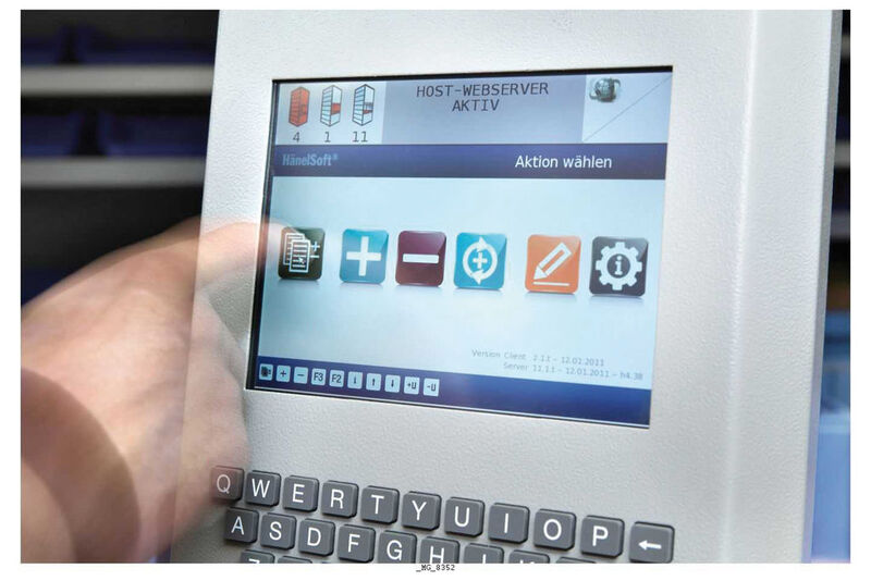 Alle sechs Terminals sind sowohl mit einer Tastatur als auch einem Touchscreen ausgestattet. In der übersichtlichen Bedienoberfläche sind die Menüfunktionen farblich abgesetzt. Bild: Hänel (Archiv: Vogel Business Media)