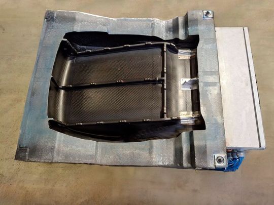 Cannon’s Nexus composite mould with integrated heating system(Source:  Cannon)