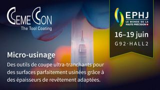 Les revêtements HiPIMS et diamantés ultra-lisses de CemeCon réduisent le frottement et l'usure tout en améliorant les performances des outils.  (Source : CemeCon)