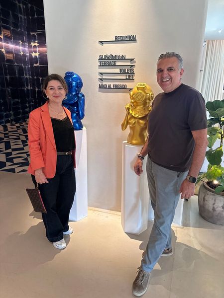 Ruxandra und Ovidiu Bucurei (Arco Expert) sind aus Rumänien angereist.  (Bild: Vogel IT-Medien GmbH)