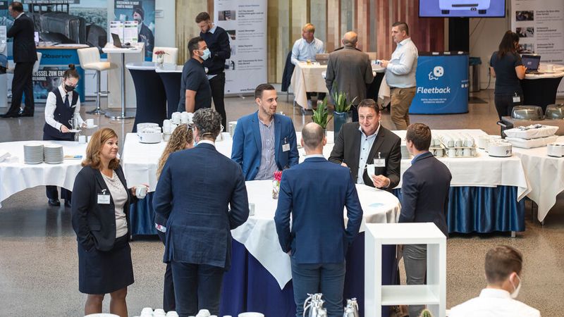 Zwischen den Vorträgen ... (Stefan Bausewein)