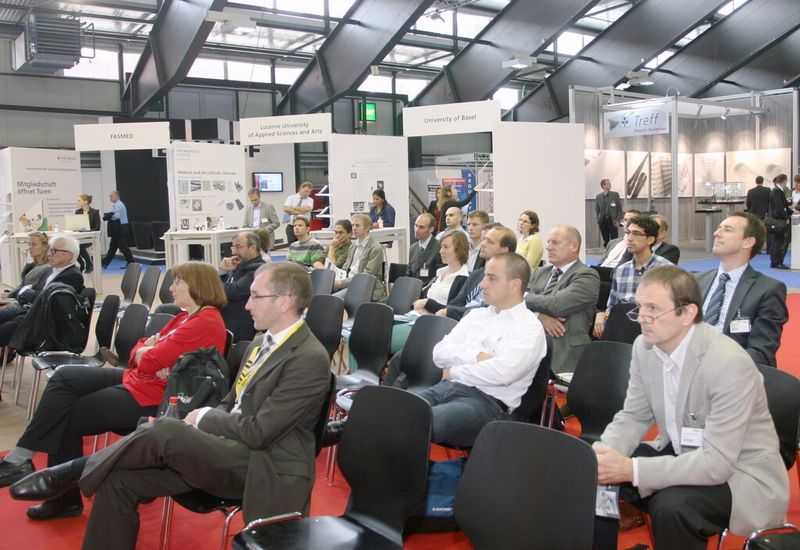 Die Fachvorträge im Center of Attantion stiessen auf reges Interesse. (Bild: Anne Richter, SMM)