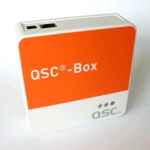 Die QSC-Boxen sind leicht zu installieren.