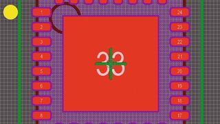 Bild 3: Dies ist Bauteil-Typ 2, ein QFN32 mit nicht benetzbaren nach außen geführten Anschlussflächen (Bild: AUBE ELECTRONIC)