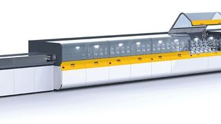 Die Profilieranlage 4.1 zeigt auch, wie sich der Profilierprozess möglichst „grün“ gestalten lässt, bei gesteigerter Kosteneffizienz und höherer Produktivität. (PROFILMETALL Engineering GmbH)