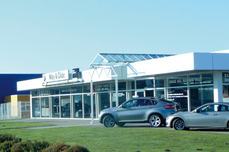 Den Standort in Kaltenkirchen übernahm May & Olde 2011 vom Autohaus Hatje. (Foto: May & Olde)