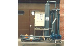 Speziell für industrielle Anforderungen haben die Carbo Kohlensäurewerke nun eine kompakte Anlage zur Durchlaufneutralisation mit CO2 entwickelt. (Bild: Carbo)