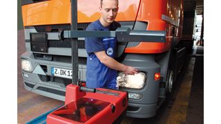 Fast jedes fünfte überprüfte Nutzfahrzeug wies beim Licht-Test 2020 Mängel auf. (Bild: Promotor)