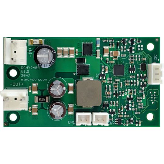 Die Baureihe diPSU: Diese DC/DC-Wandler mit max. 98 Prozent Wirkungsgrad sind digital konfigurierbar und liefern eine Leistung bis zu 120 Watt. (Bild:  Elec-Con)