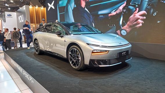 Der Xpeng P7+ bietet viel Platz für die Passagiere und kostet deutlich unter 50.000 Euro. (Bild: Wehner - VCG)