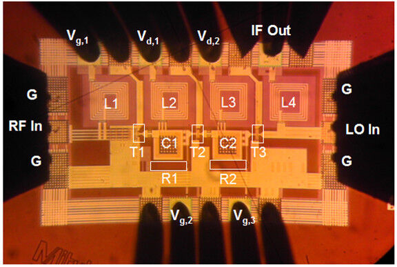 Mikroskopaufnahme des Chips (IBM Research)