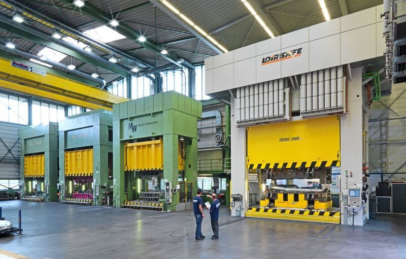 Die Umformprozesse wurden zunächst mittels Simulation entwickelt und anschließend durch Prototypenwerkzeuge verifiziert. (Bild: Allgaier)