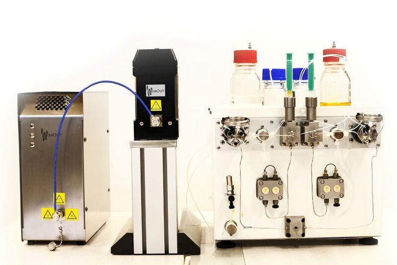 Combining flow chemistry and microwave processing – a new option for upscale processes during drug development?  (Picture: Uniqsis)