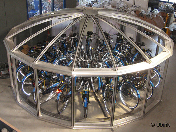 Das Fahrradverleihsystem Velowspace wird in den Niederlanden mit SimaticS7-1200 von Siemens Industry gesteuert. (Ubink/Siemens)