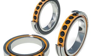 Die neuen FAG-Spindellager RS sind großkugelige Wälzlager mit einem nominellen Druckwinkel von 20° und einer reibungsoptimierten Innenkonstruktion. Bild: Schaeffler-Gruppe (Archiv: Vogel Business Media)