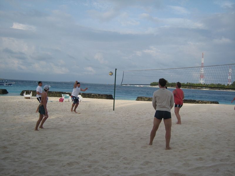 Beachvolleyball am Traumstrand (Archiv: Vogel Business Media)