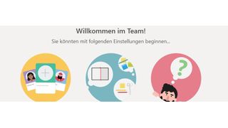 Microsoft Teams ermöglicht die Zusammenarbeit von Gruppen auch über große Distanzen. (Bild: Joos / Microsoft)