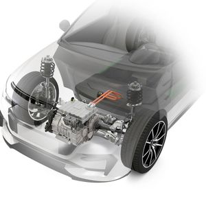 Das hochintegrierte und kompakte Gesamtsystem benötigt deutlich weniger Bauraum.(Bild:  Schaeffler)