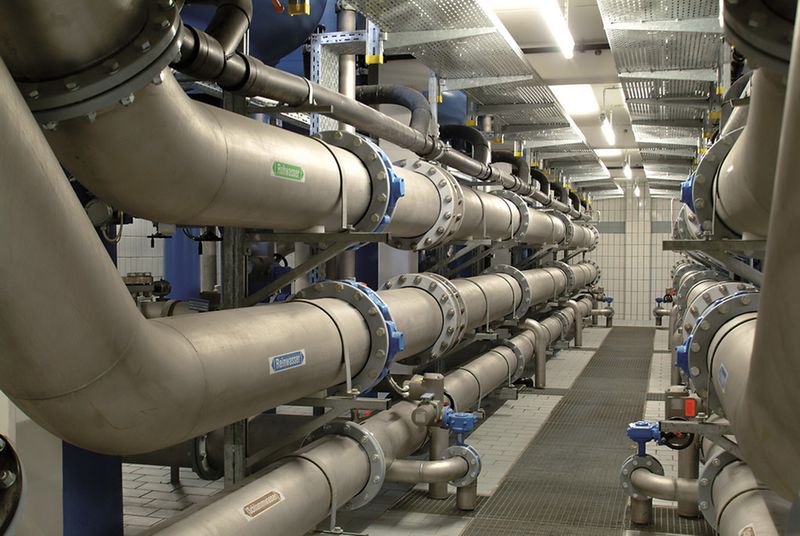 Wassergewinnung, Wasseraufbereitung und Verteilung in der Rhein Main Region (Bild: Endress+Hauser)