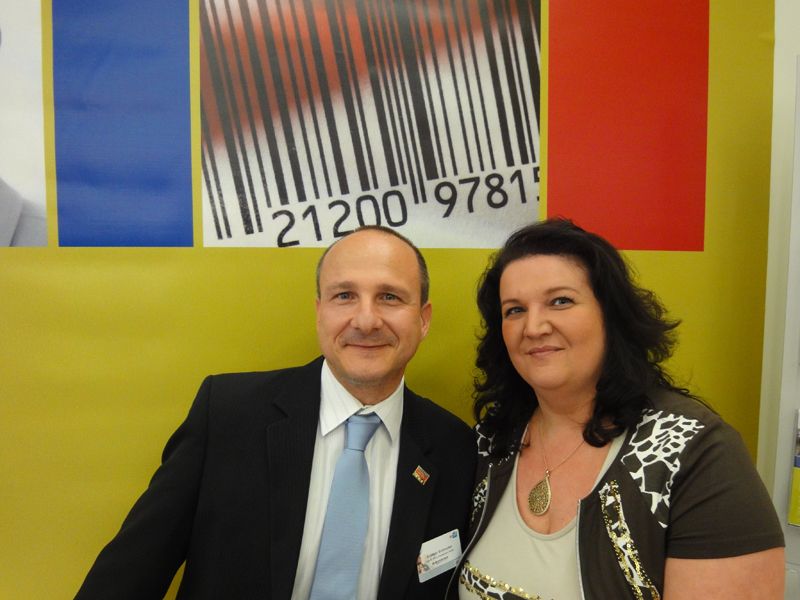 Ernesto Schmutter,Ingram Micro, und Lilli Kos, IT-BUSINESS, hecken bestimmt wieder was aus. (Archiv: Vogel Business Media)