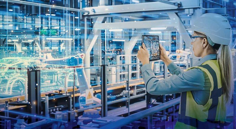 Wettbewerbsfähig dank Virtual-Twin-Technologie: Die erforderliche digitale Durchgängigkeit ist mit der 3D-Experience-Plattform von Dassault Systèmes umsetzbar.(Bild:  Gorodenkoff Productions OU - [M] KI generiert)