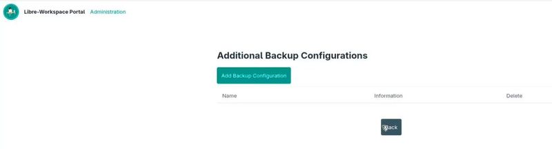 Über die zusätzlichen Backup-Konfigurationen legt der Administrator weitere Sicherungsziele an und verteilt den Datenbestand parallel auf mehrere Orte. (Bild: Joos – Libre Workspace)