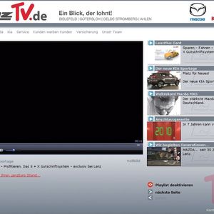 Schon immer Vorreiter 
in Sachen Internet, hat der Autohaus-
geschäftsführer einen Online-Fernsehkanal geschaffen.
