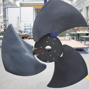 Von BBG stammen die RTM-Werkzeuge (Resin Transfer Moulding) für das Ummanteln von Propellerkernen von Lüftungsanlagen mit glasfaserverstärkten Kunststoffen, deren Kern aus Polyurethanschaum besteht.