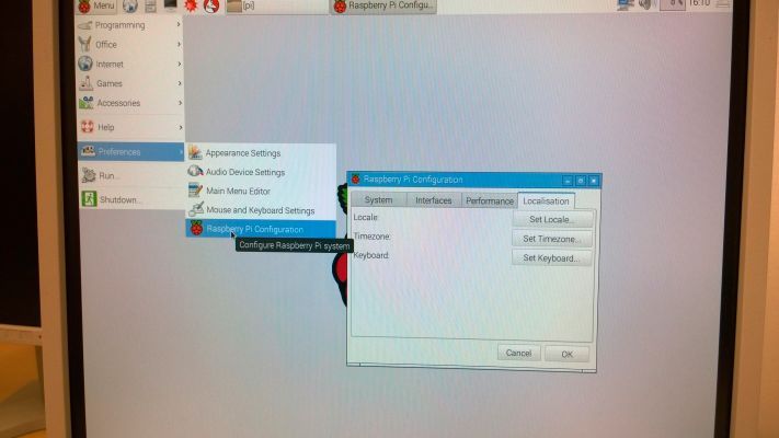 Conrad Adventskalender Raspberry Pi: Ländereinstellung und Sprache festlegen (Bild: Margit Kuther)