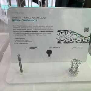 Meko fertigt Komponenten wie Stents, Herzklappenstützgerüste, minimalinvasive Instrumente, Knochennägel, Steinfangkörbchen und Knochensägen ...(Bild:  Engelke – VCG)