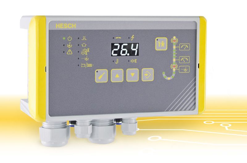 Die kompakte Ausführung lässt sich jetzt schraubenlos öffnen und damit schneller installieren. (Hesch Industrie-Elektronik )