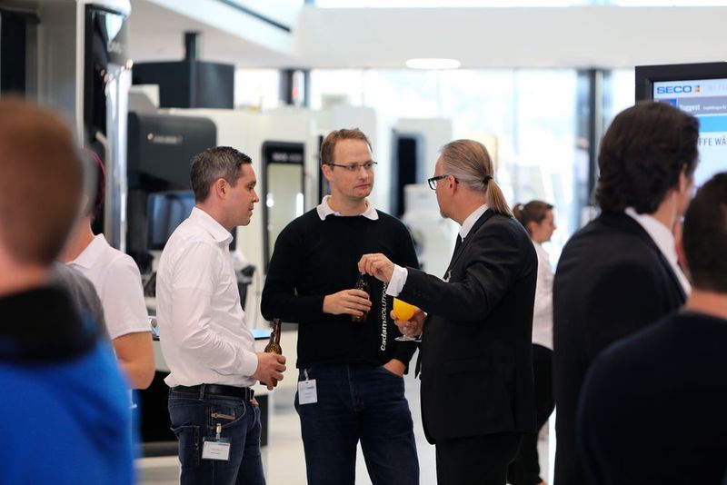 Impressionen vom Seco Tool Seminar am 9. März 2016 im DMG Mori Technologiezentrum. (Bild: M. Böhm)