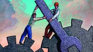 Bild 2: Im Bereich der Anlagen-Instandhaltung liegen erhebliche Optimierungspotenziale. Bilder: Lean Management Institut (Archiv: Vogel Business Media)