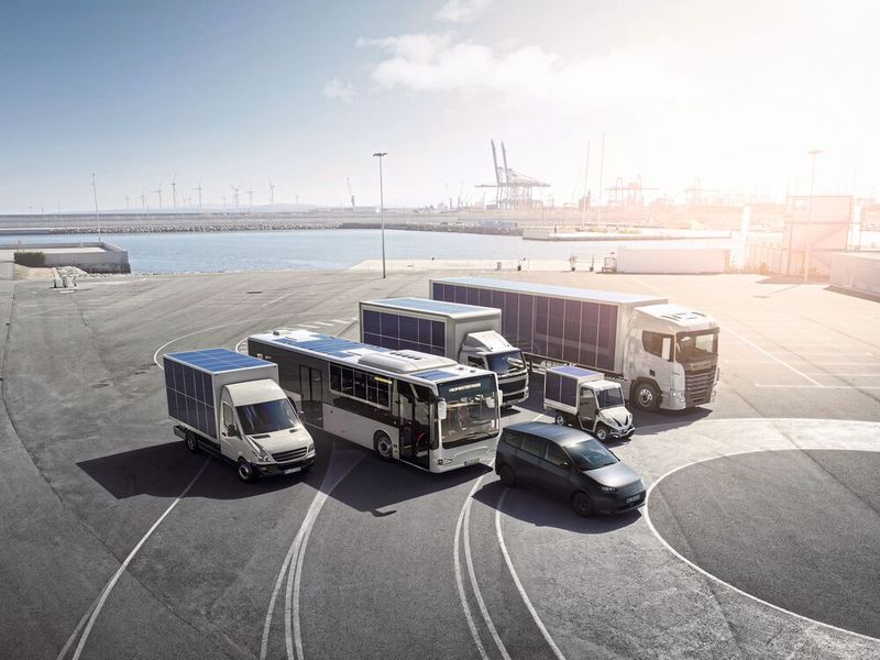 Ziel des Unternehmens ist es, die Sono-Solartechnologie auf vielen Fahrzeugarchitekturen wie Bussen, Anhängern, Lastwagen und E-Transportern einzusetzen. (Bild: Sono Motors GmbH/Martin Meiners)