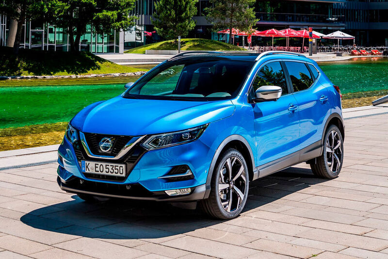 Rang fünf belegte das meistverkaufte SUV, der Nissan Qashqai mit 247.939 Einheiten (+6 %). (Nissan)