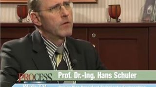 Der Senior Vice President der technischen Fachzentren bei der BASF, Prof. Hans Schuler, spricht im PROCESS WebTV-Interview über den Stellenwert und Innovationsstand von Feldgeräten (Archiv: Vogel Business Media)