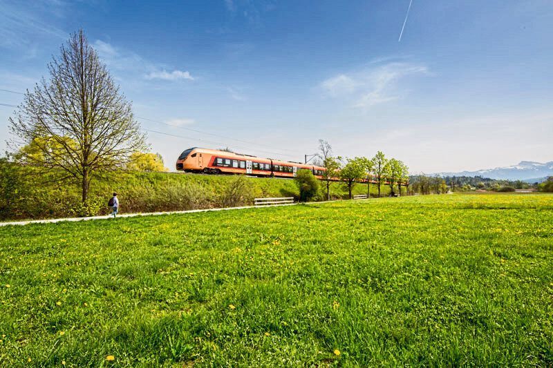 Sechs neue Züge der Schweizerischen Südostbahn AG pendeln seit Mitte 2019 zwischen Luzern und St. Gallen. (SOB, Markus Schälli)