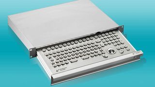 Tastatur-Schubladen-Kombination TKV-092-TB38V-IP65-Schubl von Gett Gerätetechnik aus Edelstahl. Bild: Gett (Archiv: Vogel Business Media)