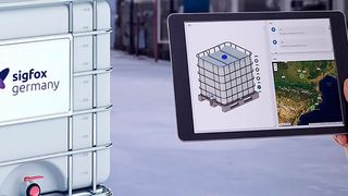 Über das 0G-Netzwerk können Behälter über weite Strecken überwacht werden. (Sigfox)